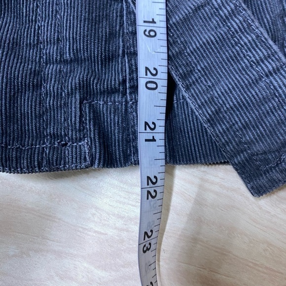 Loft Womens Gray Corduroy Jacket Size 6 Petite - Picture 4 of 4
